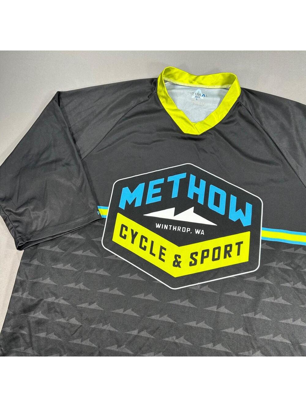 Primal Methow Cycle & Sport Mens Large Mountain Bike Jersey 3/4 Sleeve